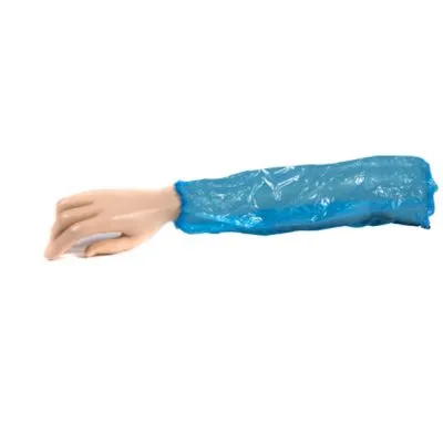PE Mouwovertrek 20x40cm 20my Blauw (2000 stuks)