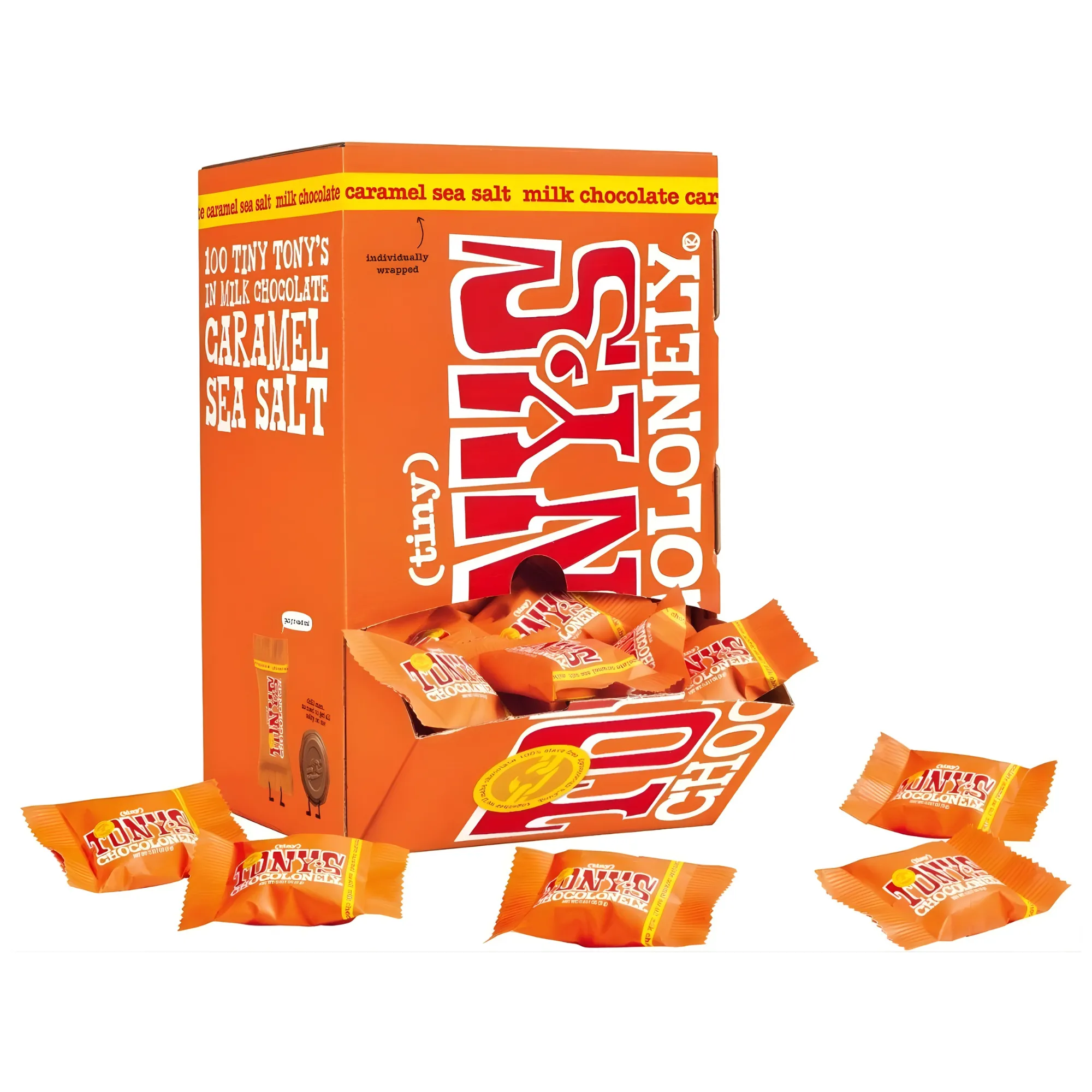 Tony’s Chocolonely Tiny Tony’s Karamel Zeezout (900 gr)