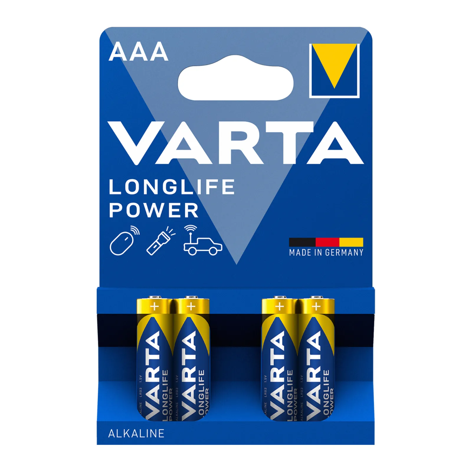 Varta AAA Longlife Power Alkaline Batterijen (10x 4 stuks)