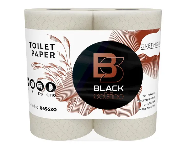 BlackSatino GreenGrow Toiletpapier 2-laags 320 vel (48 rol)