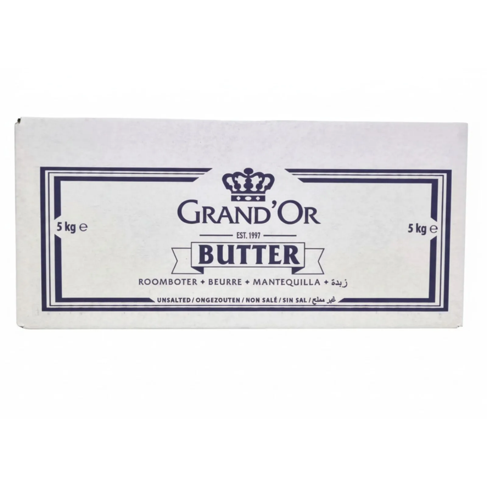 Grand'or Butter 82% unsalted (5kg)