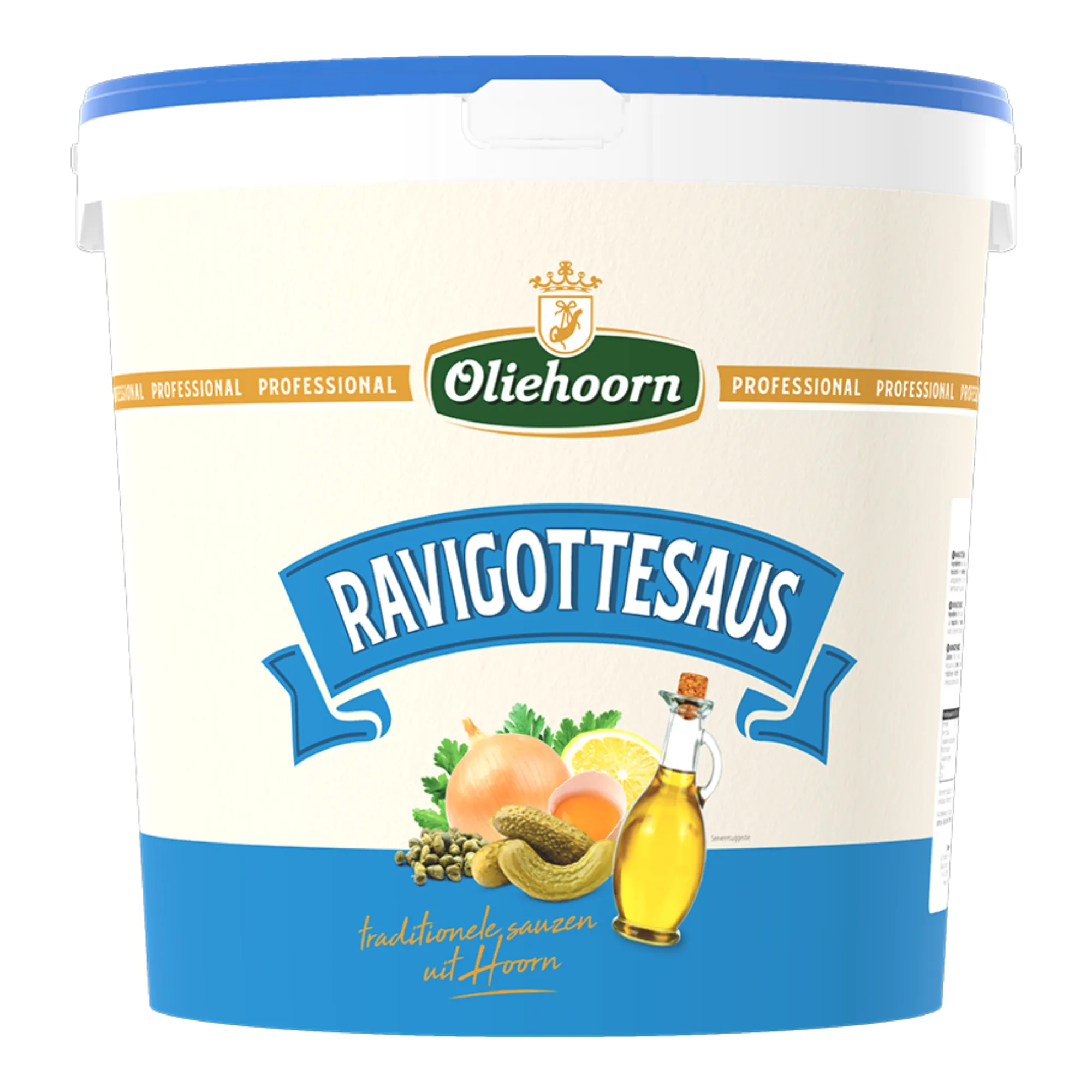 Oliehoorn Ravigottesaus (10 liter)
