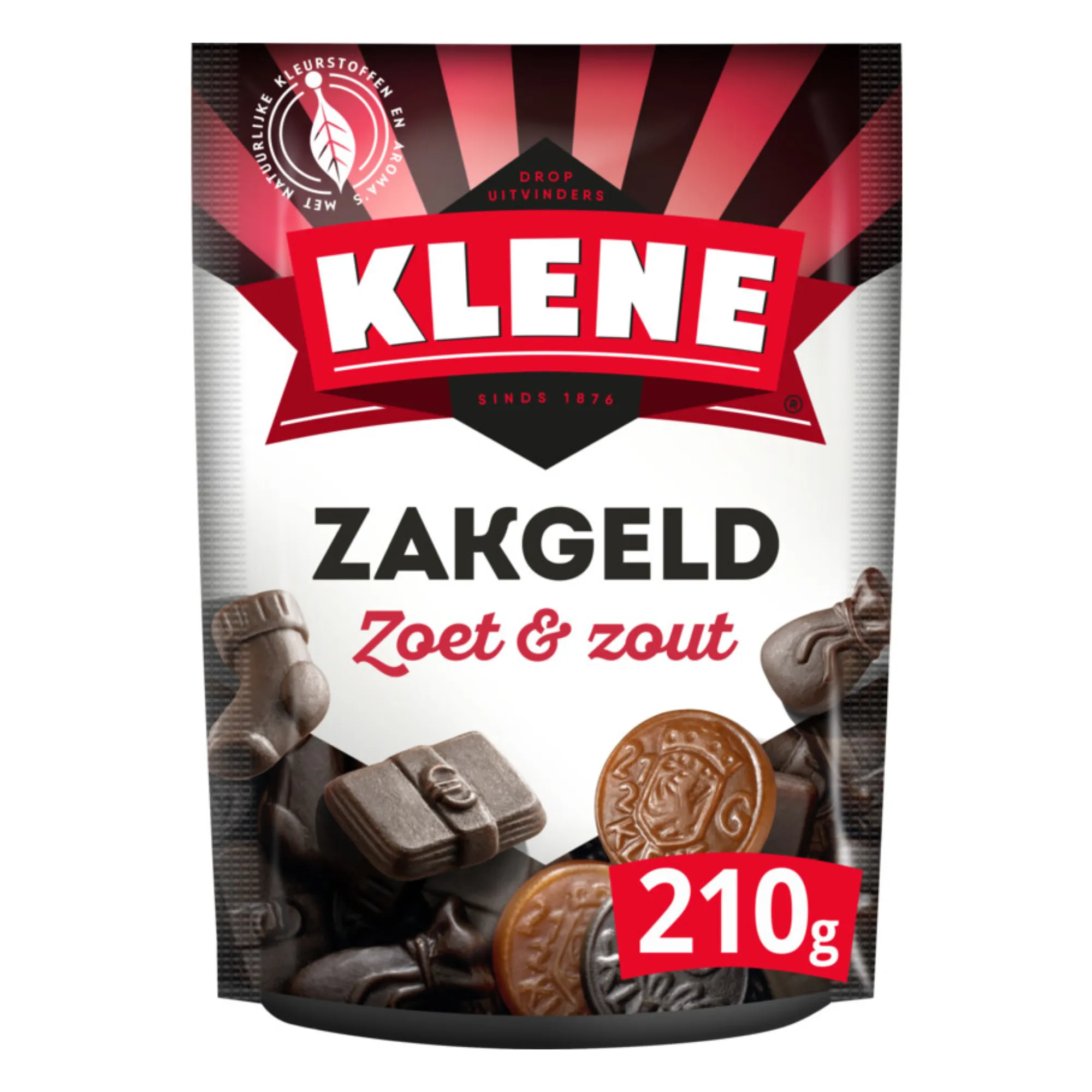 Klene Zakgeld Zoet Zout (8x 210gr)