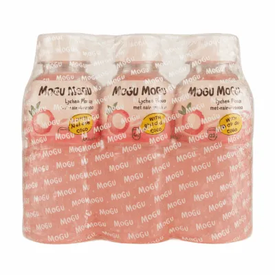 Mogu Mogu Lychee Fles (6x 320ml)