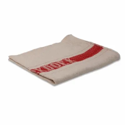 Wecoline Werkdoek 100% Katoen Rode Band (10 stuks)