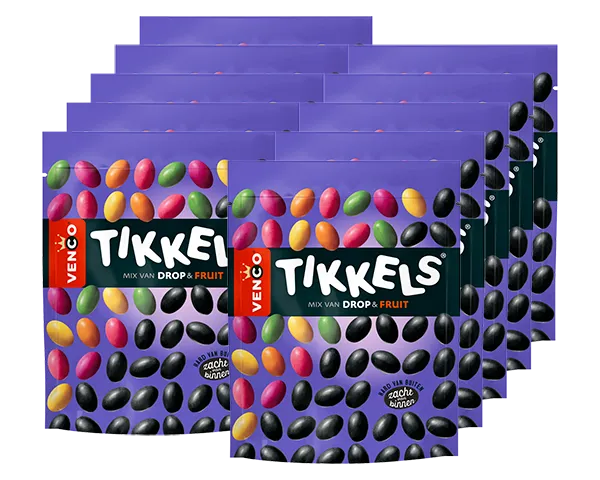 Venco Tikkels Drop&Fruit (10x235gr)