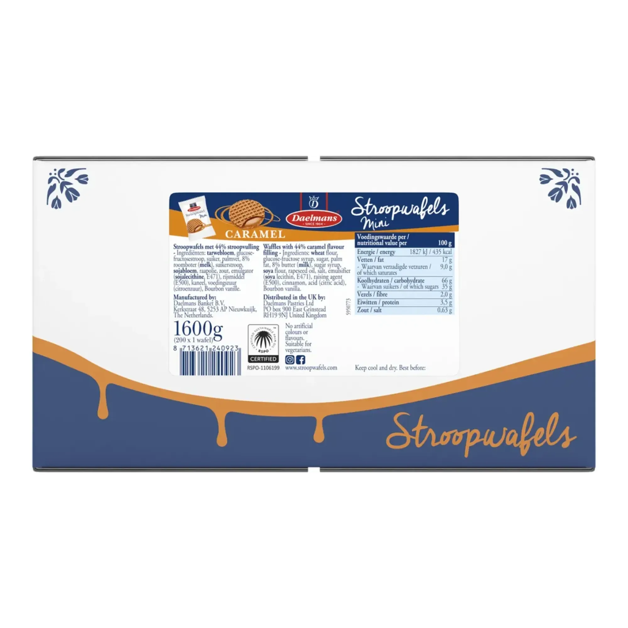 Daelmans Mini Stroopwafel (200 stuks)