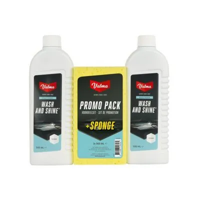 Valma S05 Wash And Shine+Spons (2x500ml)