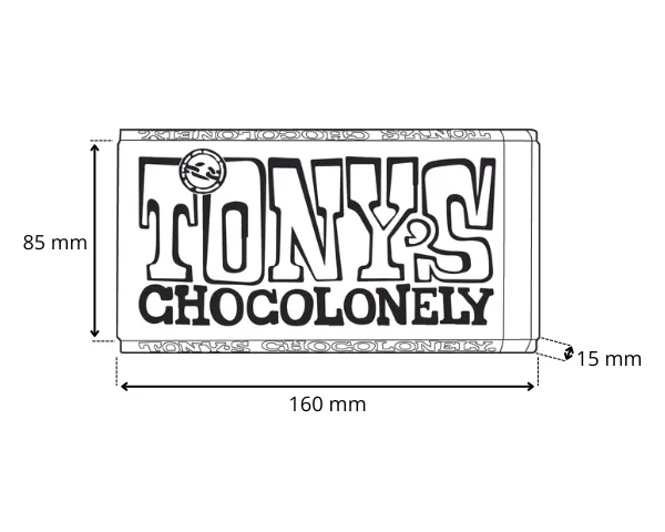 Tony’s Chocolonely Reep Melk Bedankt (15x 180gr)