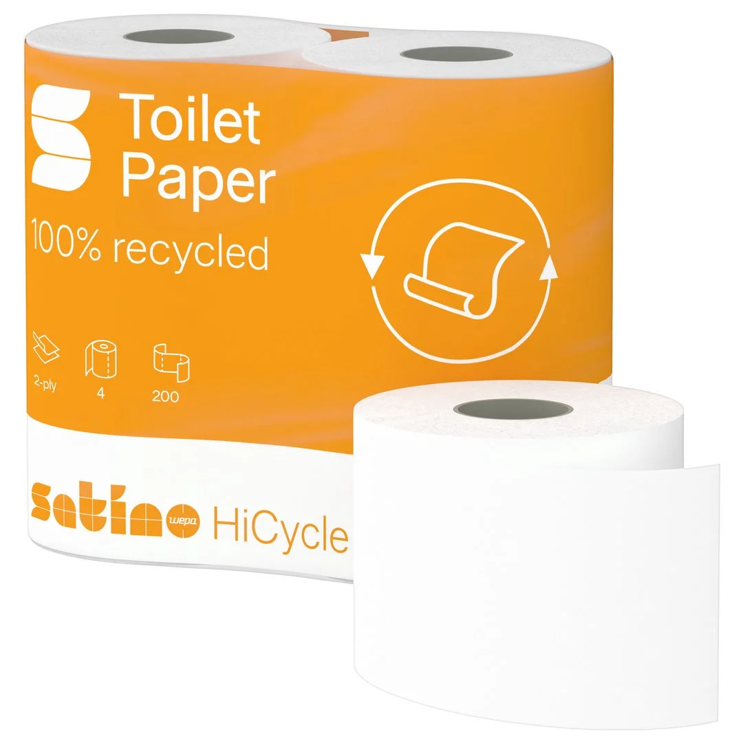 Toiletpapier 2-laags Tissue Los (4x 200 vel) - Afbeelding 3