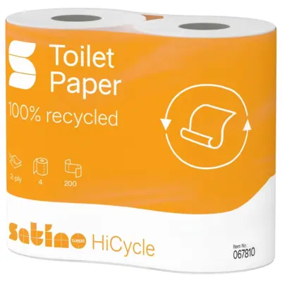 Toiletpapier 2-laags Tissue Los (4x 200 vel)