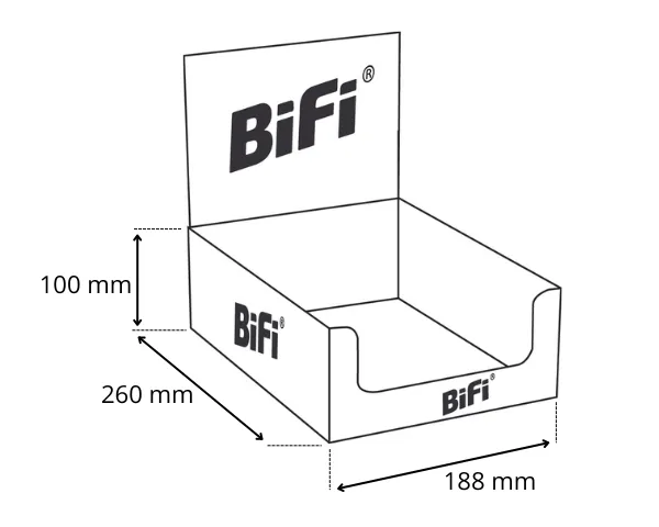 Bifi original doos afmetingen