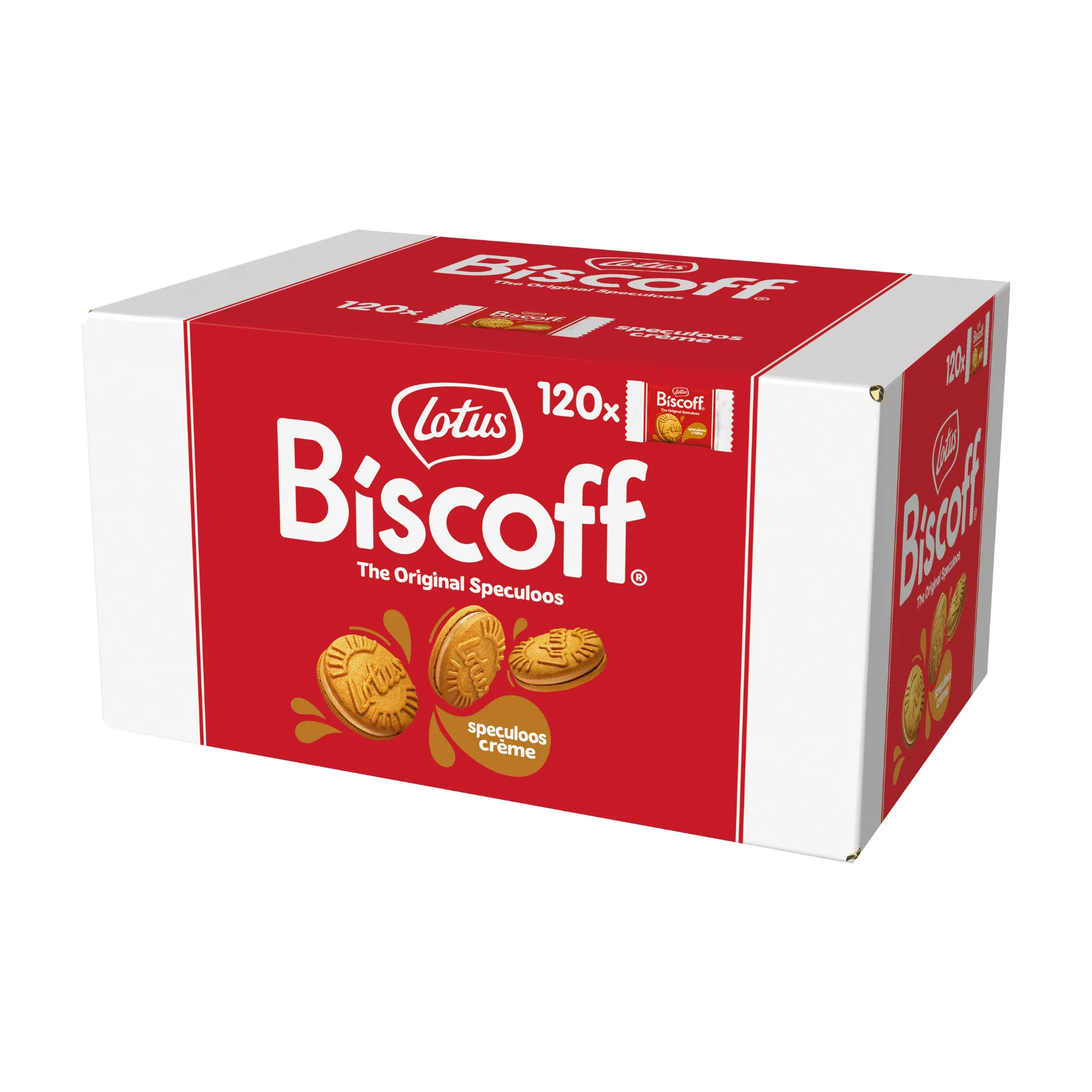 Lotus Biscoff Cream Per Stuk Verpakt (120 stuks)