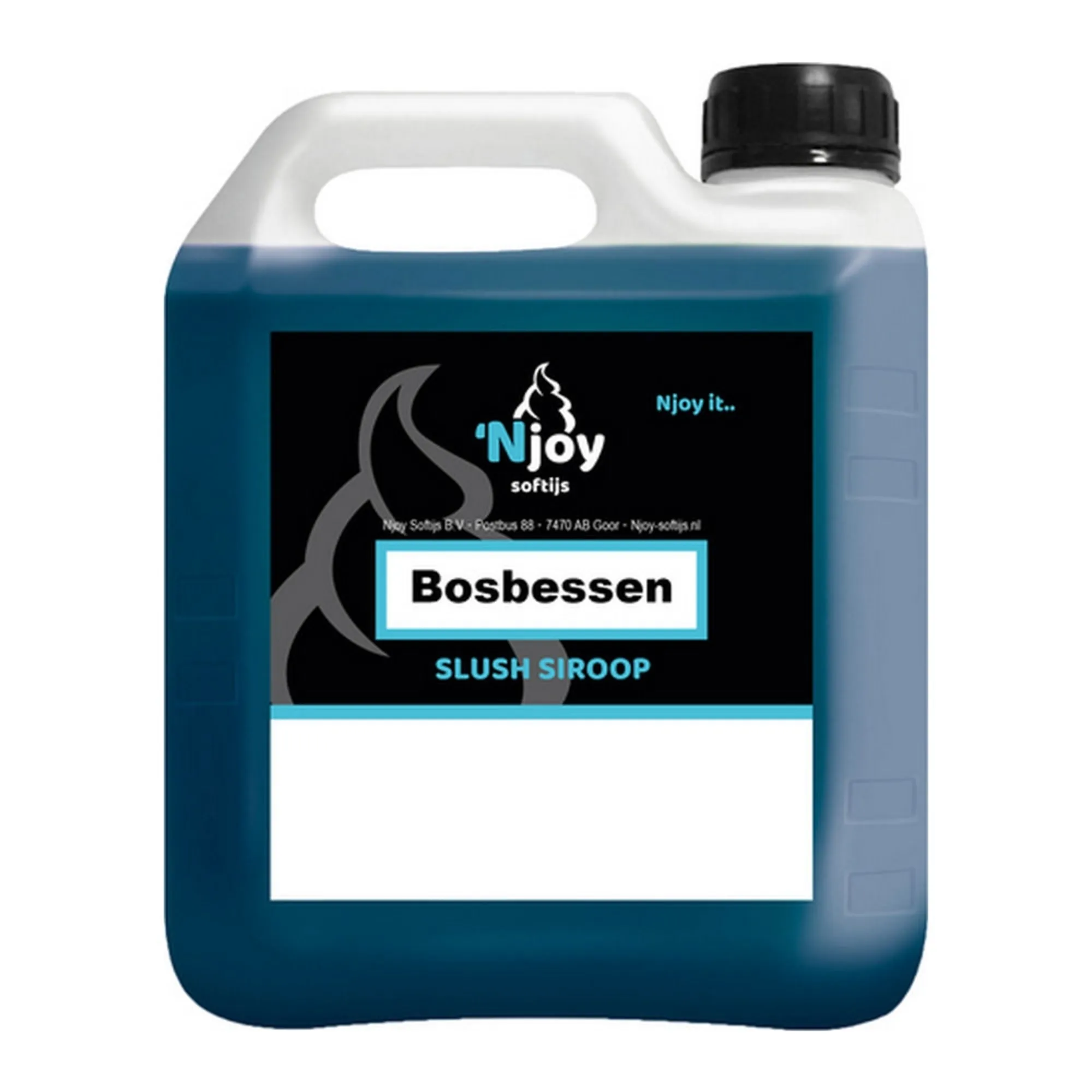 NJOY Slush Funniezz Siroop Bosbessen (5 liter)