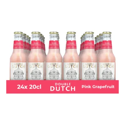 Double Dutch Pink Grapefruit Soda (24x20cl)