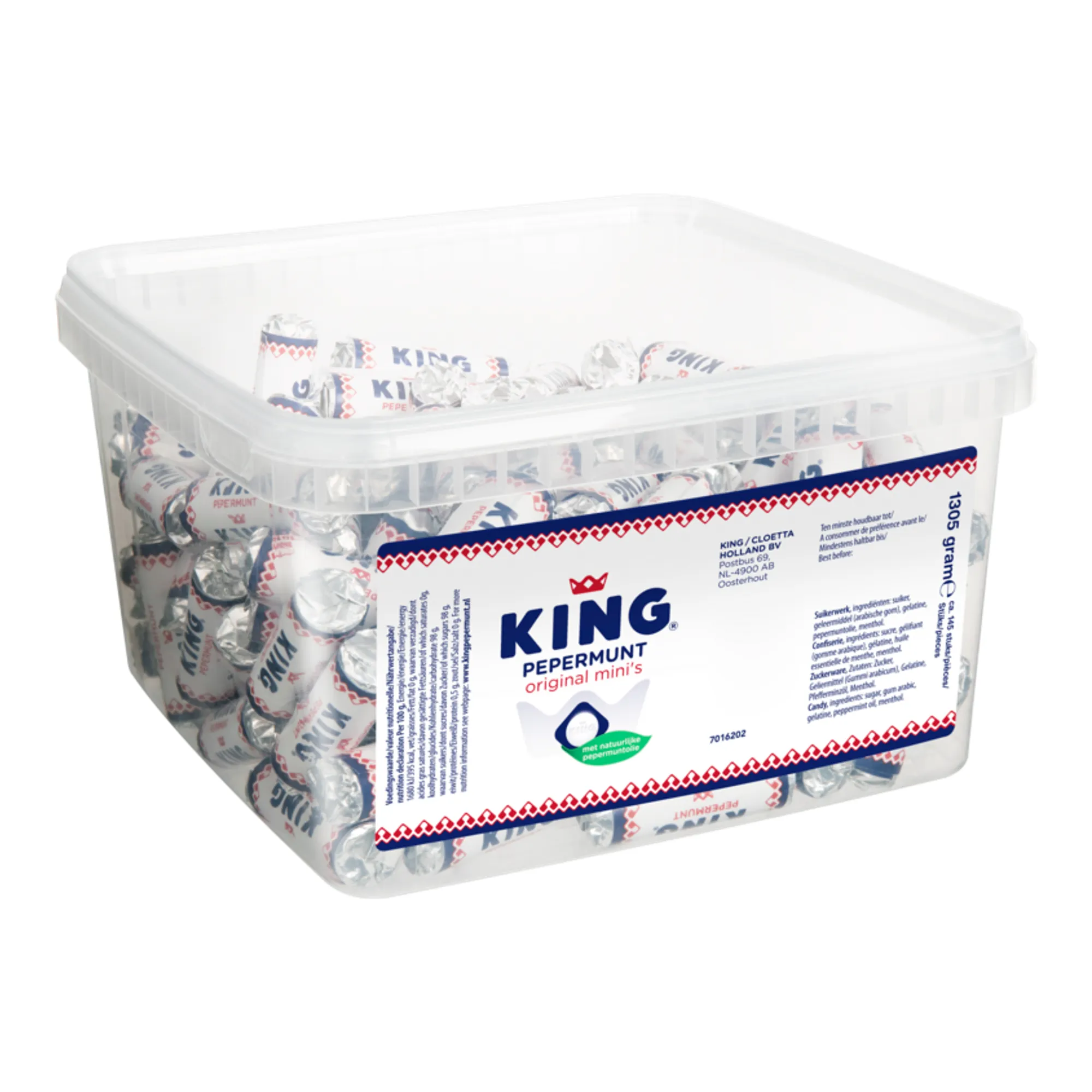 King Pepermunt Mini (145 stuks)