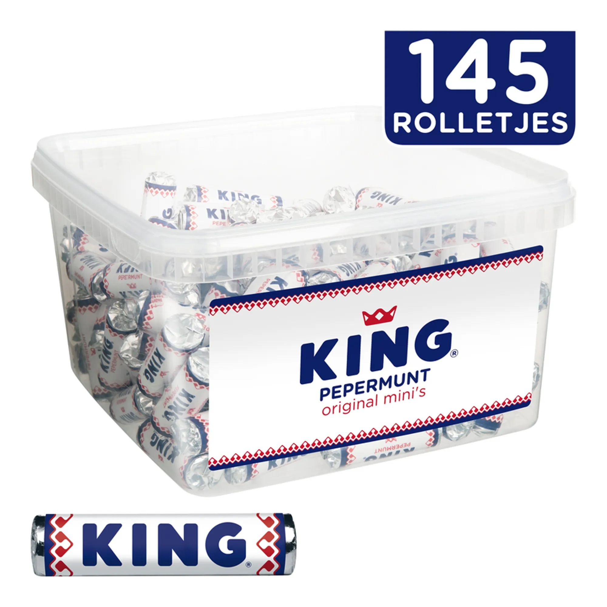 King Pepermunt Mini (145 stuks)