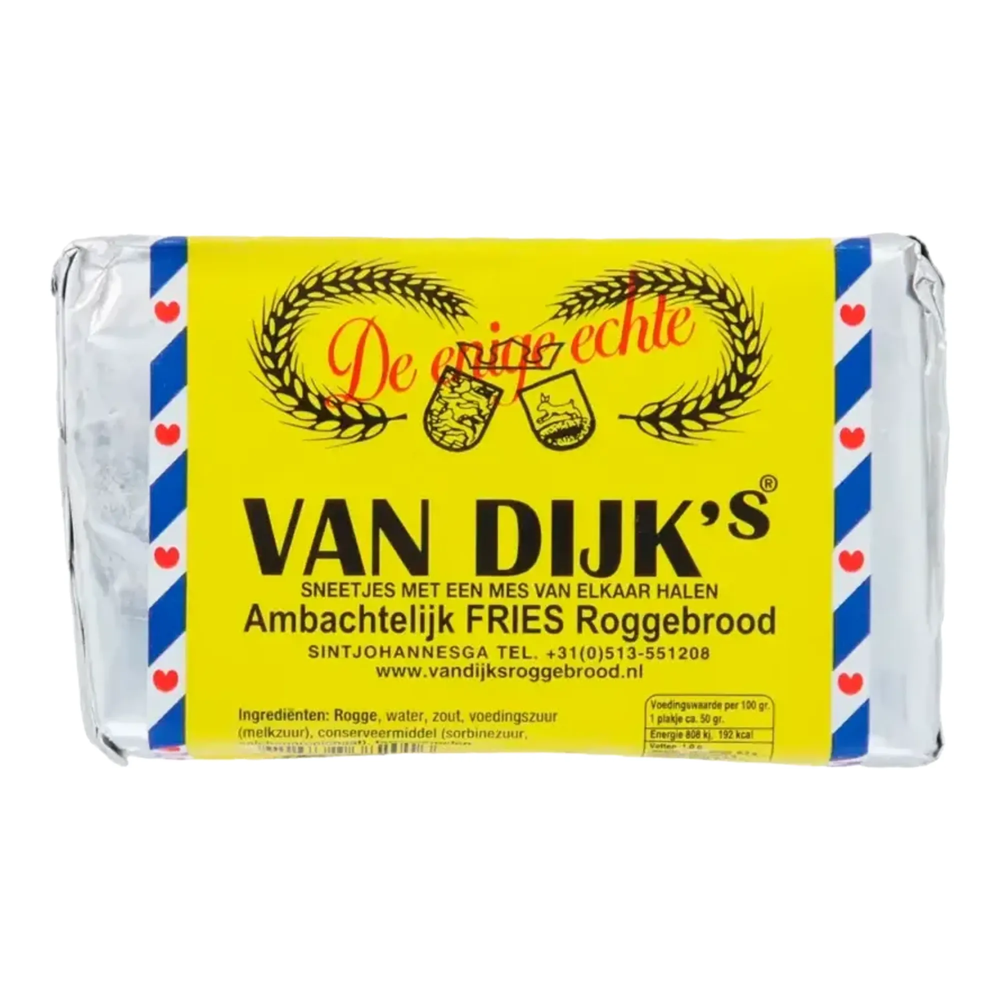 Van Dijk Roggebrood (20x 500gr)