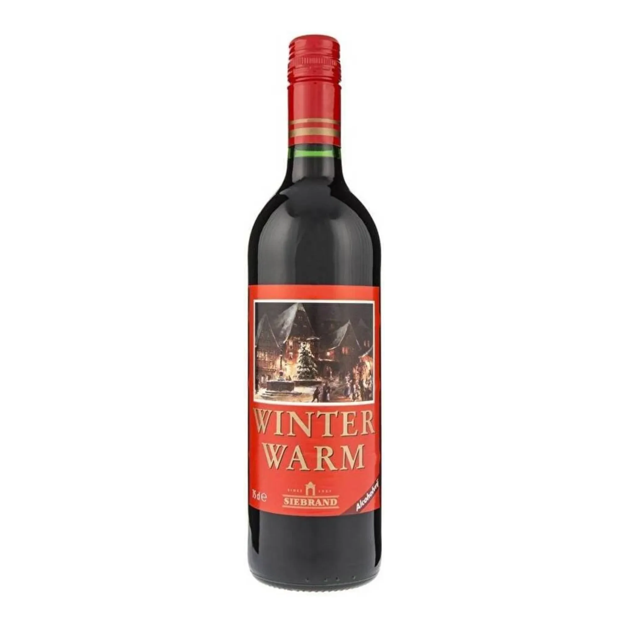 Winterwarm Siebrand Gluhwein Alcoholvrij (75cl)