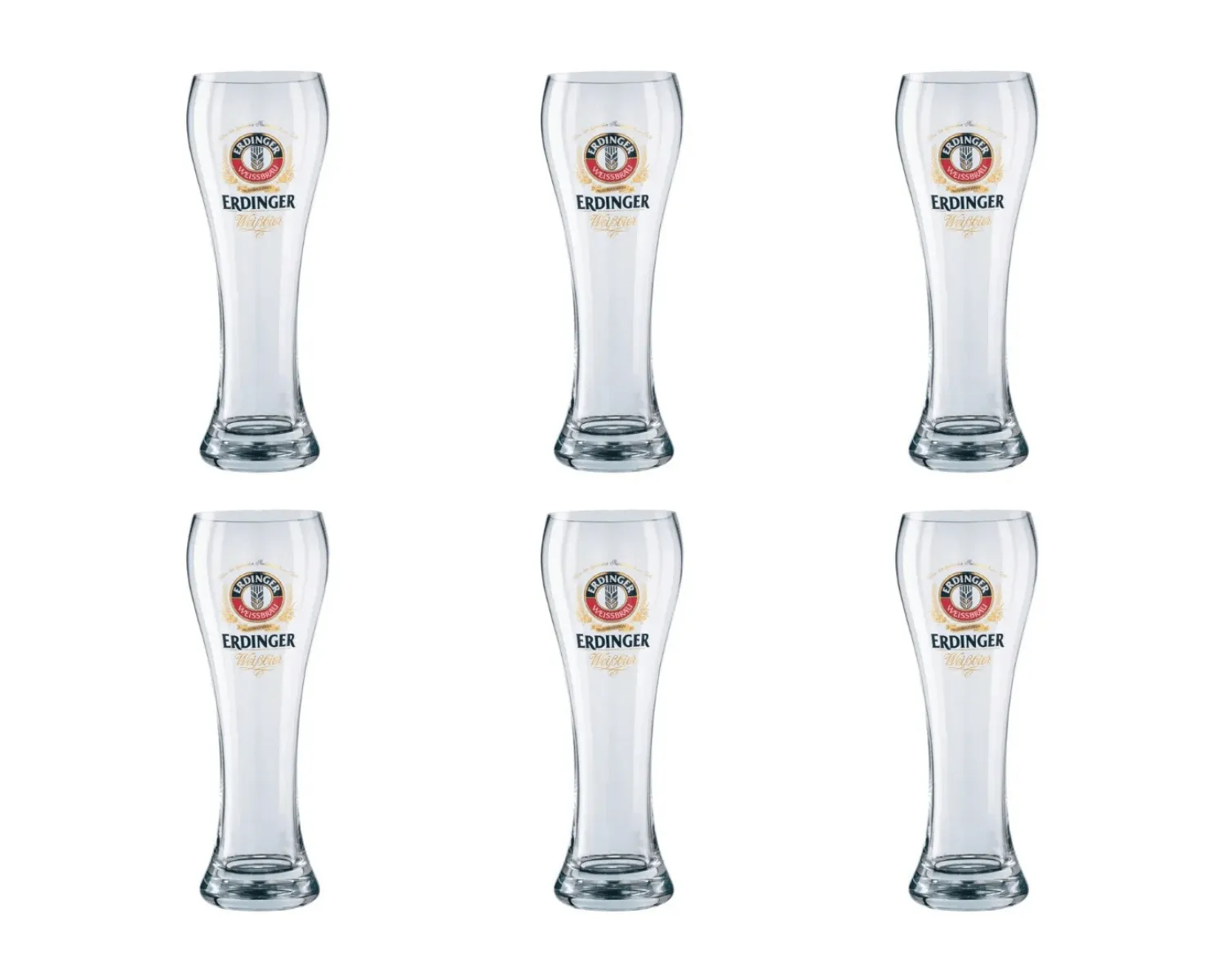 Erdinger Glas (6x 50cl)