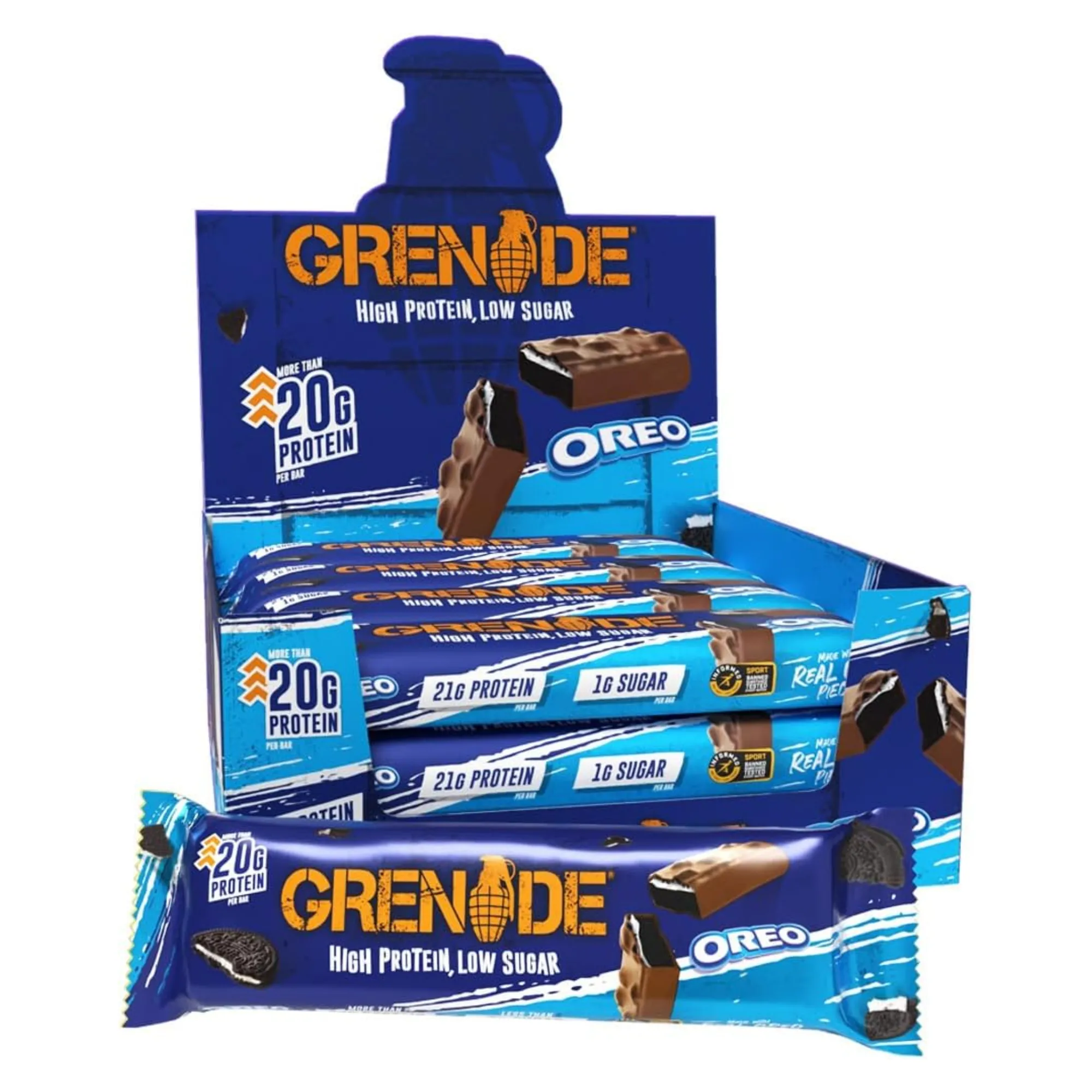 Grenade High Protein Low Sugar Oreo (12x60gr)