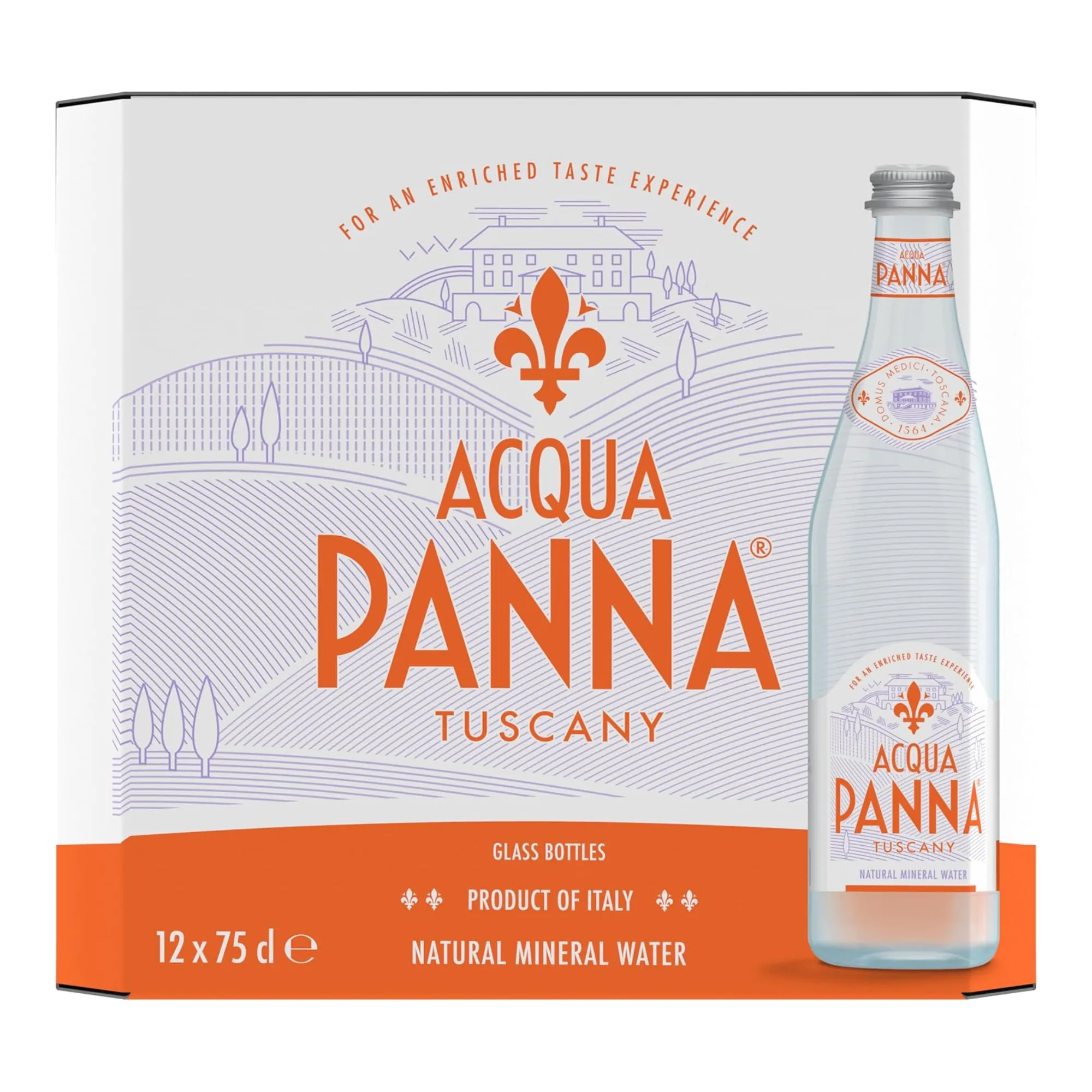 San Pellegrino Acqua Panna Koolzuurvrij (12x75cl)