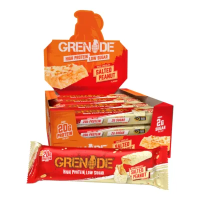 Grenade White Chocolate Salted Peanut (12x60gr)