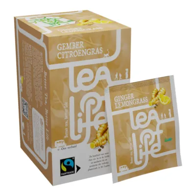 Tea of Life Ginger Lemongrass Infusion (100x1,25gr)