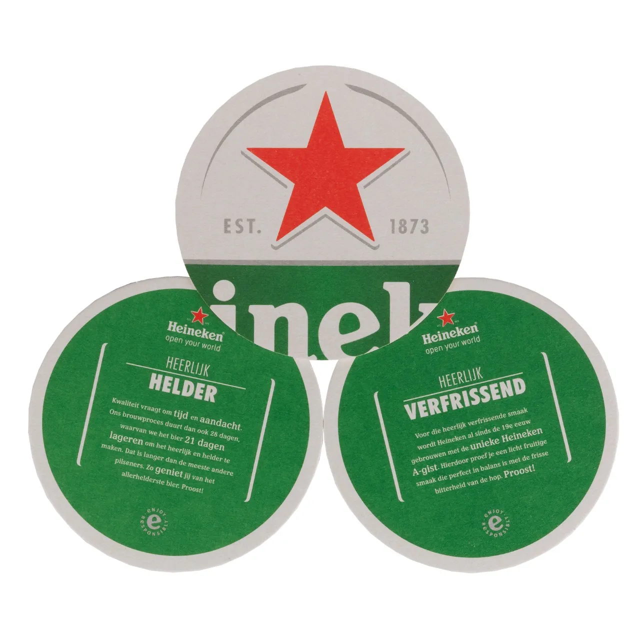 Heineken Viltjes (4x100 stuks)