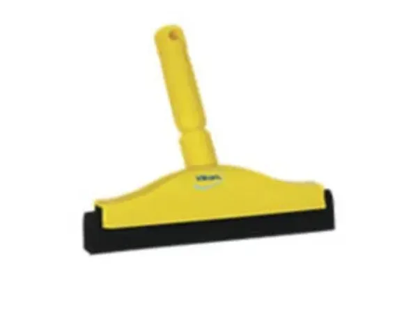 Vikan Handtrekker Geel Zwart Rubber_