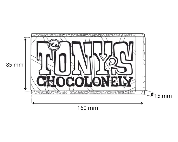 Tony’s Melk Pecan Crunch Karamel (15x180gr)