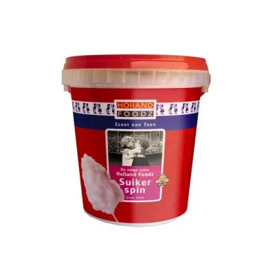 Holland Foodz Suikerspin Driekleuren (12x50gr)