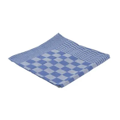Betra Theedoek Blok Blauw 65×65 cm (6 stuks)