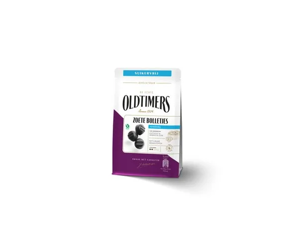 6015425 - Oldtimers - Zoete Bolletjes Suikervrij - 100gr
