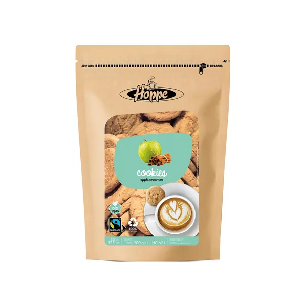 Hoppe cookies apple cinnamon fairtrade 900 gr