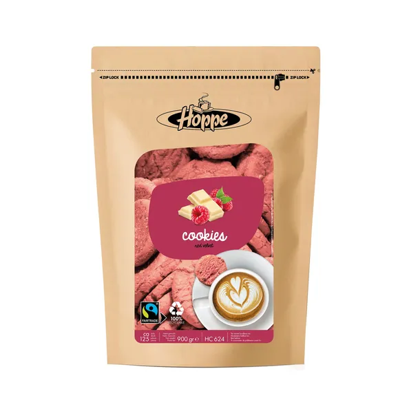 Hoppe cookies red velvet 900 gr