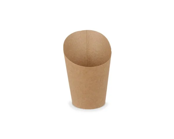 Wrap snackbakje middel Kraft beker