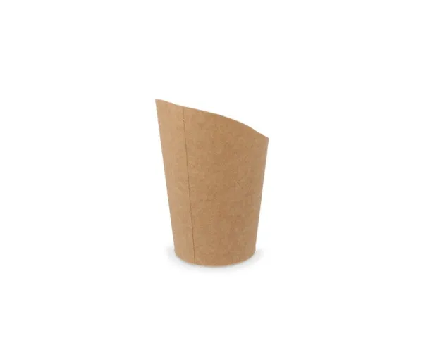 Wrap snackbakje middel Kraft beker