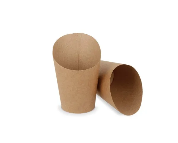 Wrap snackbakje middel Kraft beker