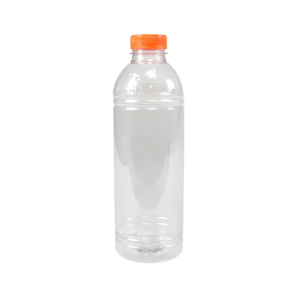 Fles RPET Met Oranje Dop (70x1000ml)
