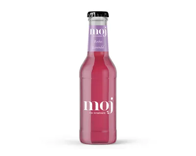 Moj Bosbes Lavendel Glazen Flesje (12x 20cl)