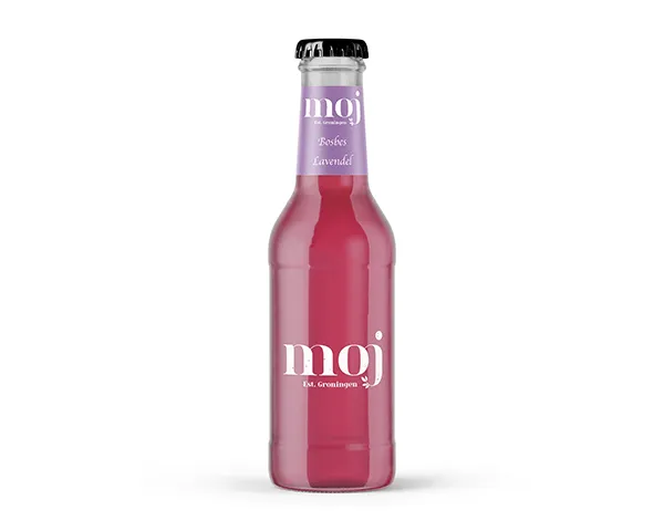 Moj Bosbes Lavendel Glazen Flesje (12x 20cl)