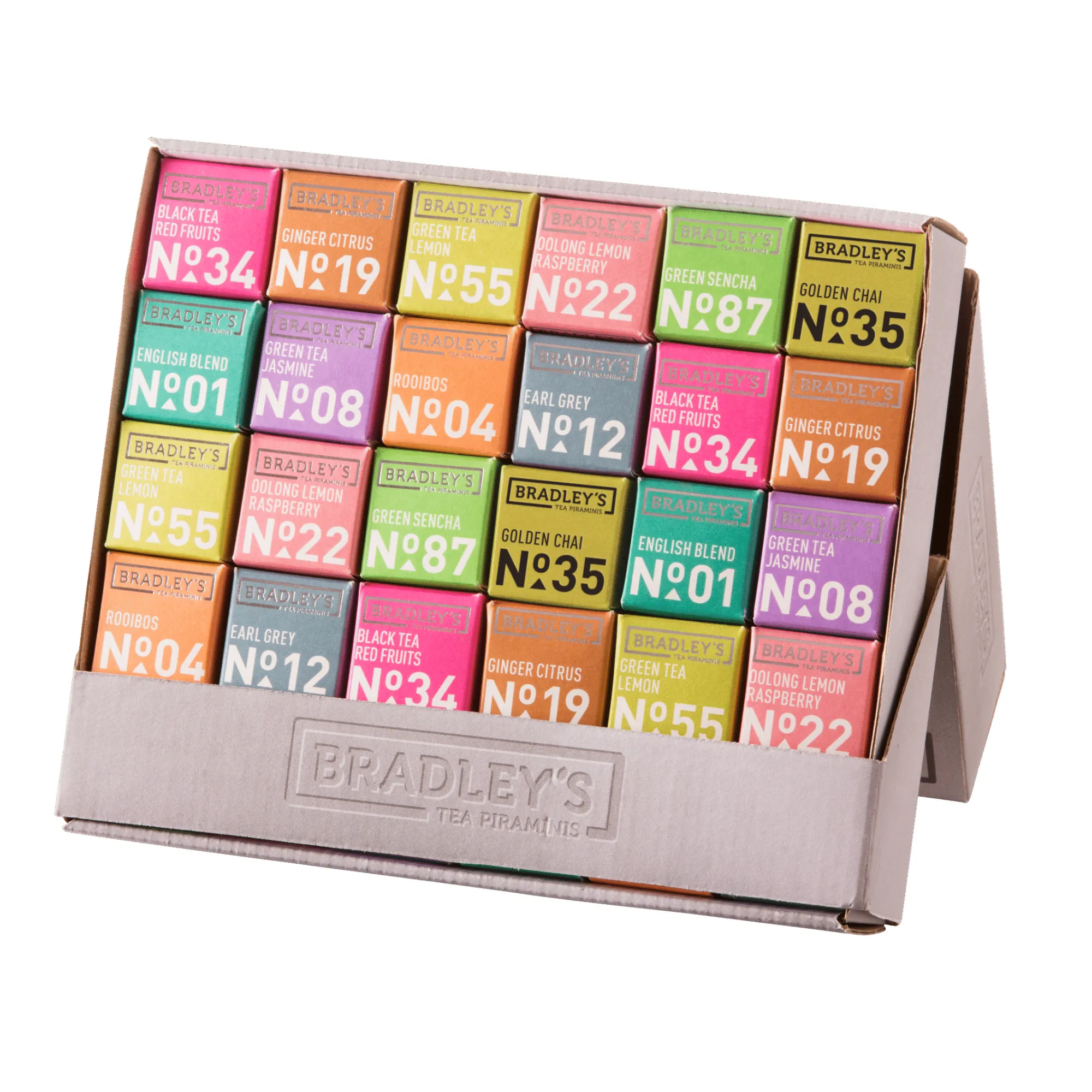 Bradley’s Piramini Assorted Box (30 stuks)