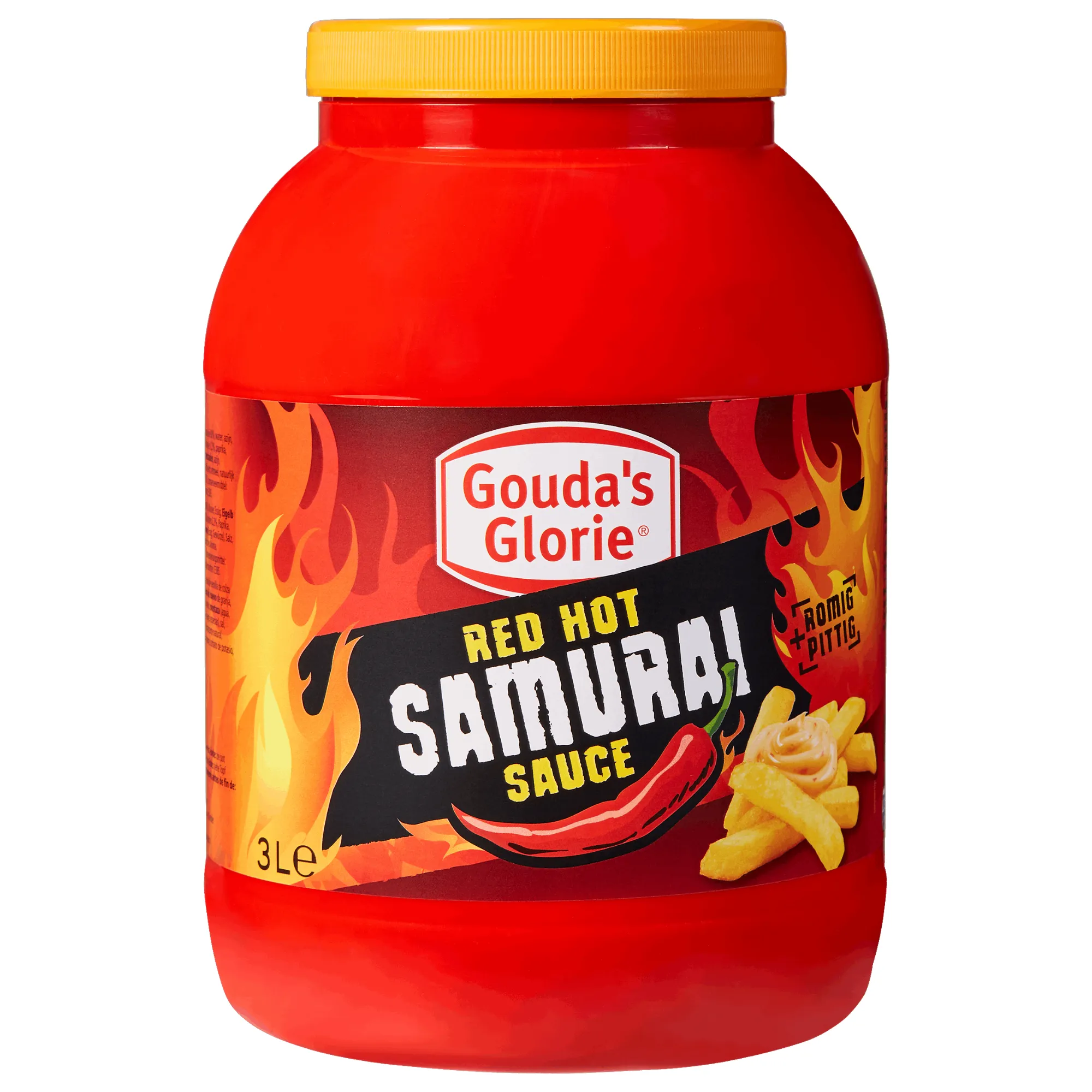 Gouda’s Glorie Red Hot Samurai Sauce (3 liter)