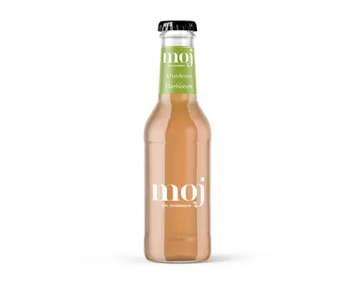 Moj Kruisbes Vlierbloesem Glazen Flesje (12x 20cl)