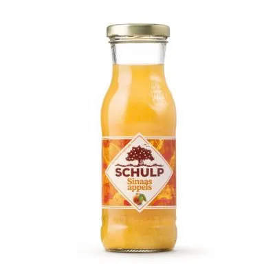 Schulp Ambachtelijk Sinaasappelsap Glazen Flesje (15x 20cl)