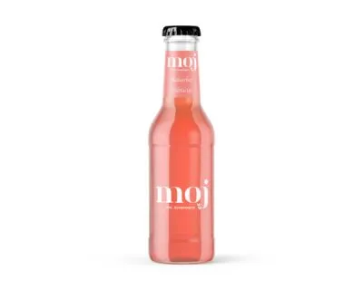 Moj Rabarber Hibiscus Glazen flesje (12x 0.2 liter)
