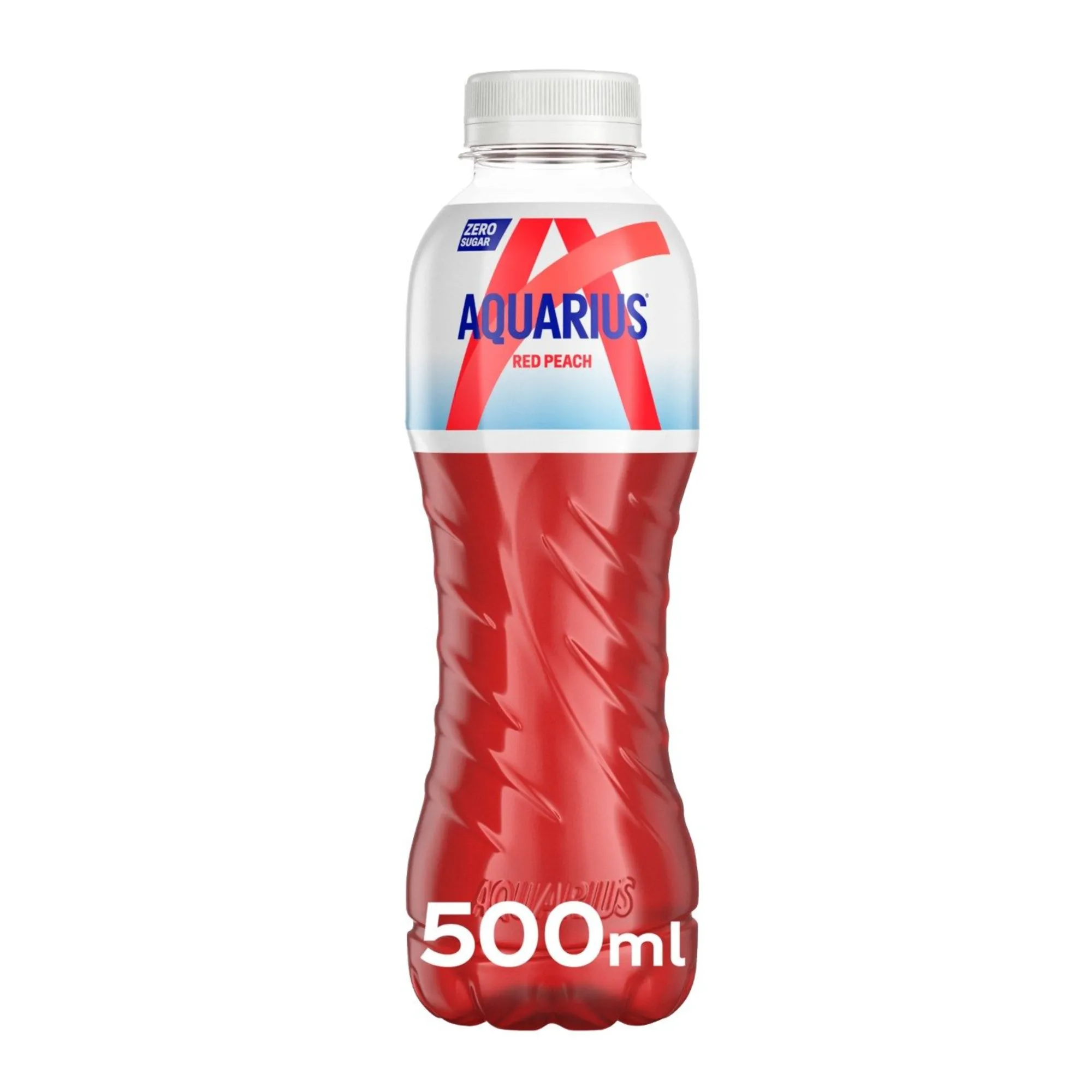 Aquarius Red Peach Zero Sugar PET (12x 500ml) - Afbeelding 2