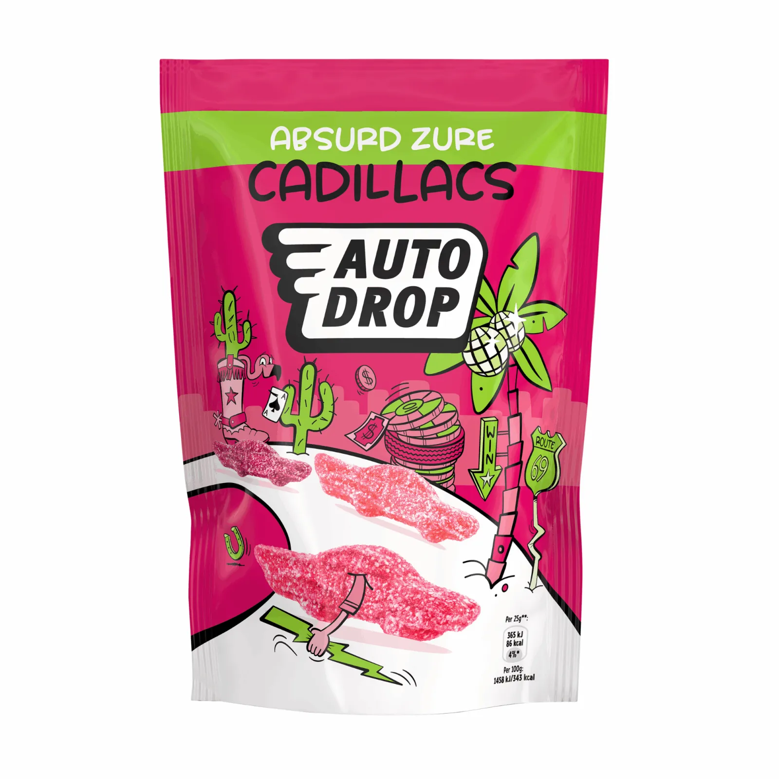 Autodrop Mixzak Zure Cadillacs (16x 150gr)