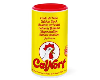 voorkant Calnort kippenbouillonpoeder